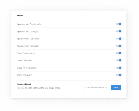 Send automated reminders to avoid no-shows